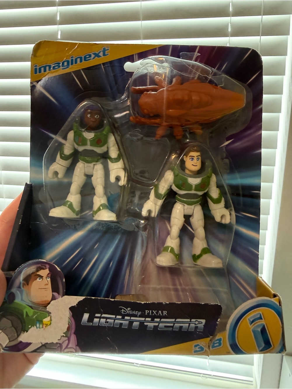Fisher-Price Imaginext Space Hero Figure Pack - White, Green & Orange